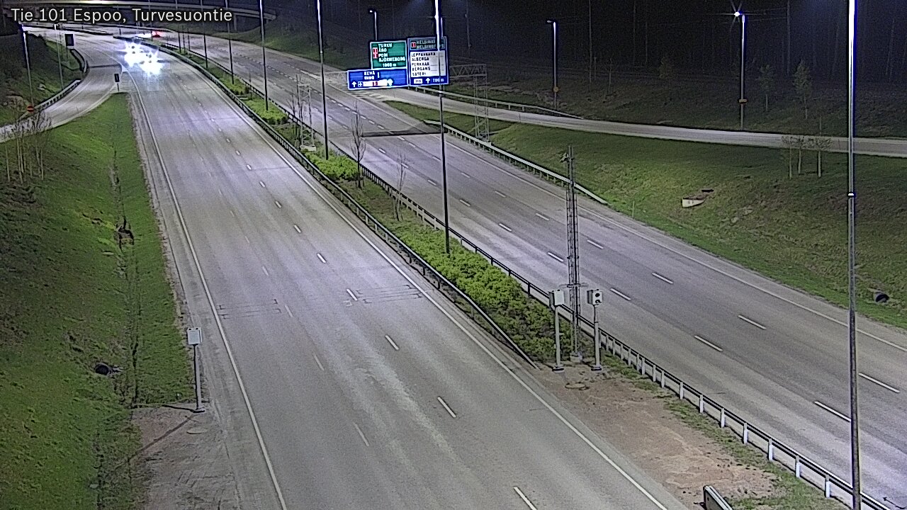 Weather Camera Image Road 101 Espoo Turvesuontie, Espoo, Uusimaa