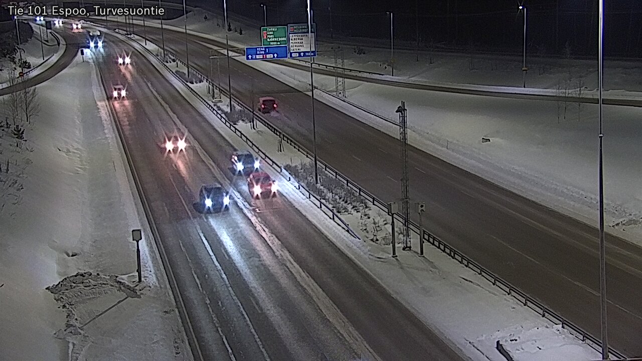 Kelikamerat Kuva Tie 101 Espoo Turvesuontie, Espoo, Uusimaa