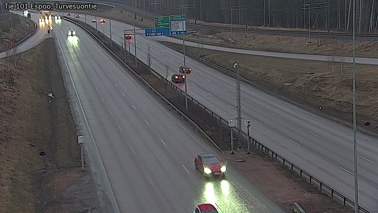 Kelikamerat Kuva Tie 101 Espoo Turvesuontie, Espoo, Uusimaa