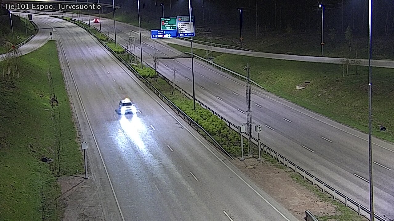 Weather Camera Image Väg 101 Esbo Torvmossvägen, Espoo, Uusimaa