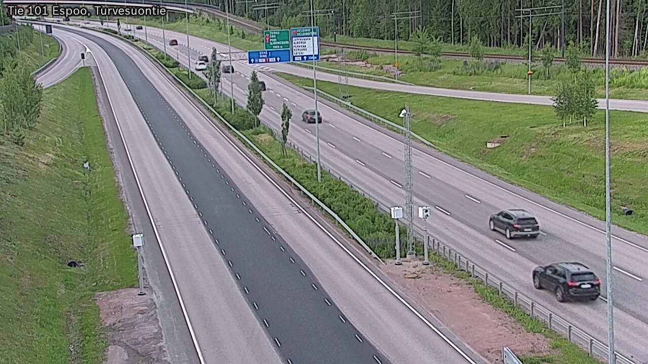 Kelikamerat Kuva Tie 101 Espoo Turvesuontie, Espoo, Uusimaa