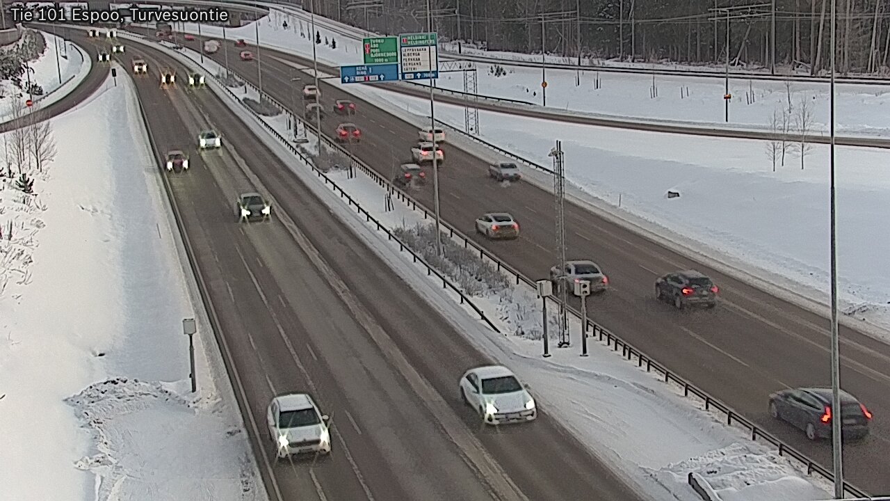 Kelikamerat Kuva Tie 101 Espoo Turvesuontie, Espoo, Uusimaa