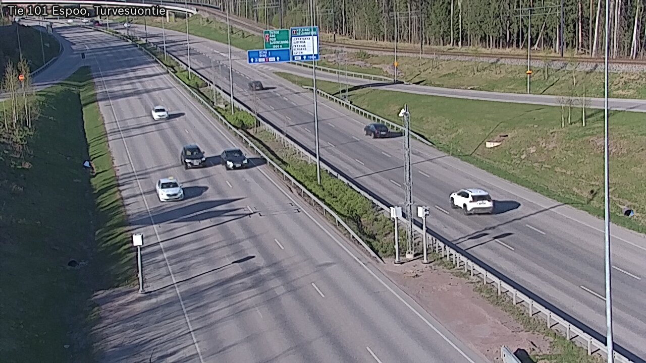 Kelikamerat Kuva Tie 101 Espoo Turvesuontie, Espoo, Uusimaa