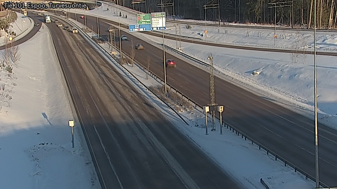 Kelikamerat Kuva Tie 101 Espoo Turvesuontie, Espoo, Uusimaa