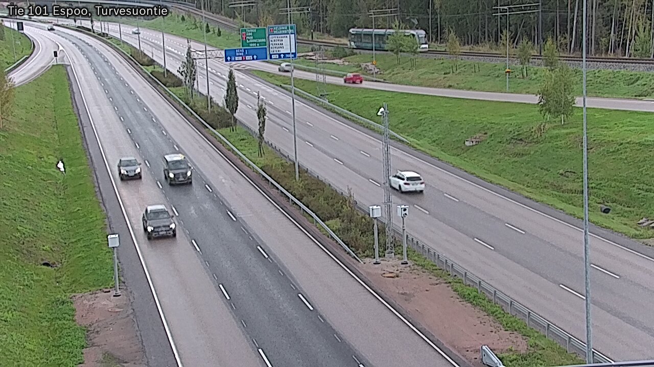 Weather Camera Image Road 101 Espoo Turvesuontie, Espoo, Uusimaa