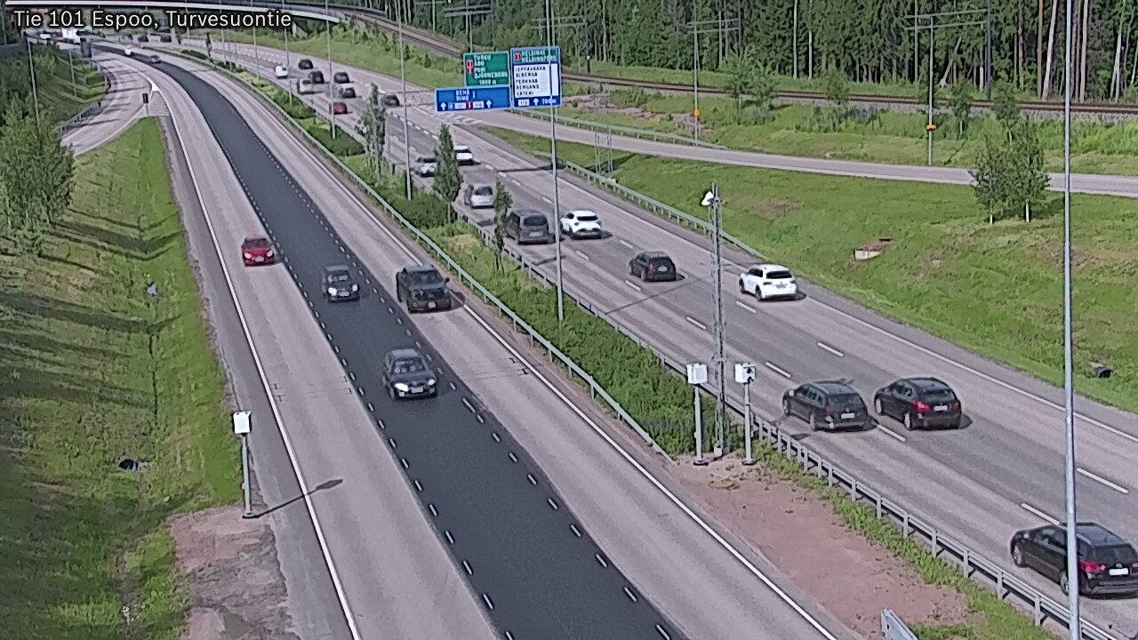 Kelikamerat Kuva Tie 101 Espoo Turvesuontie, Espoo, Uusimaa