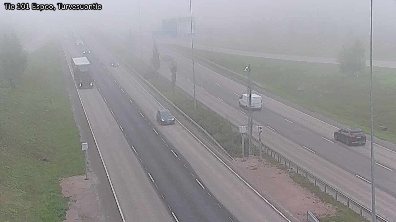 Weather Camera Image Road 101 Espoo Turvesuontie, Espoo, Uusimaa