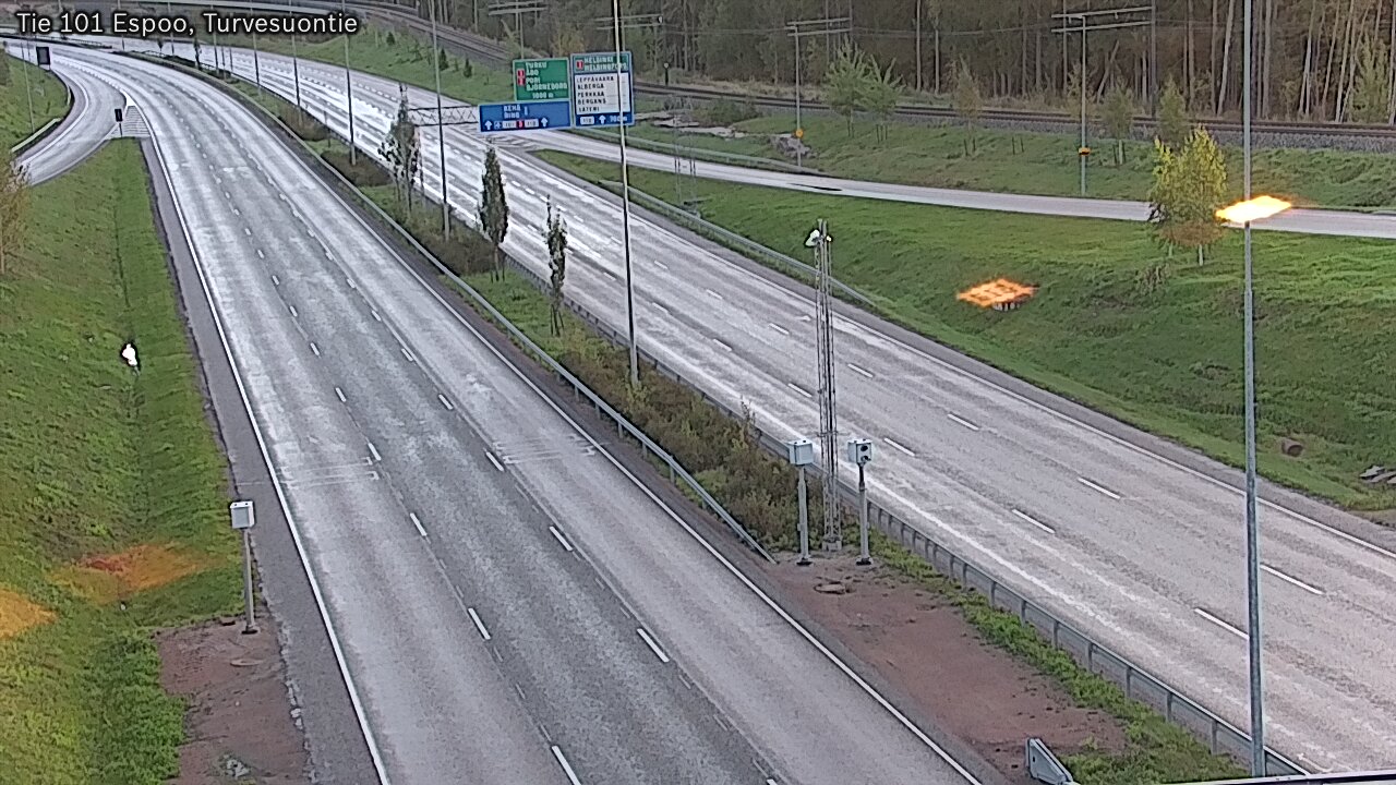 Weather Camera Image Road 101 Espoo Turvesuontie, Espoo, Uusimaa