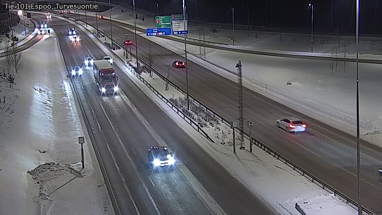 Kelikamerat Kuva Tie 101 Espoo Turvesuontie, Espoo, Uusimaa