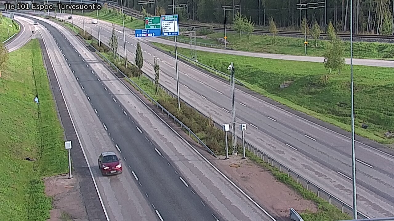 Weather Camera Image Väg 101 Esbo Torvmossvägen, Espoo, Uusimaa