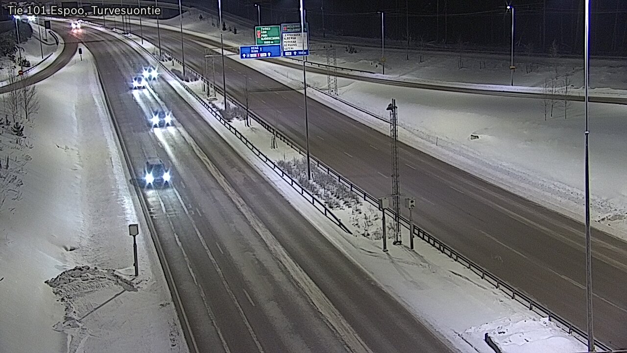 Kelikamerat Kuva Tie 101 Espoo Turvesuontie, Espoo, Uusimaa