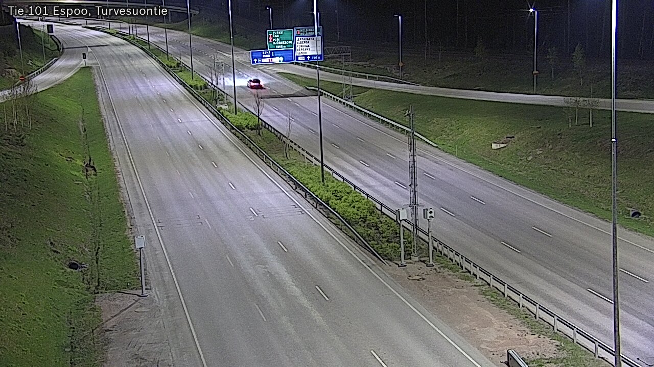 Weather Camera Image Road 101 Espoo Turvesuontie, Espoo, Uusimaa