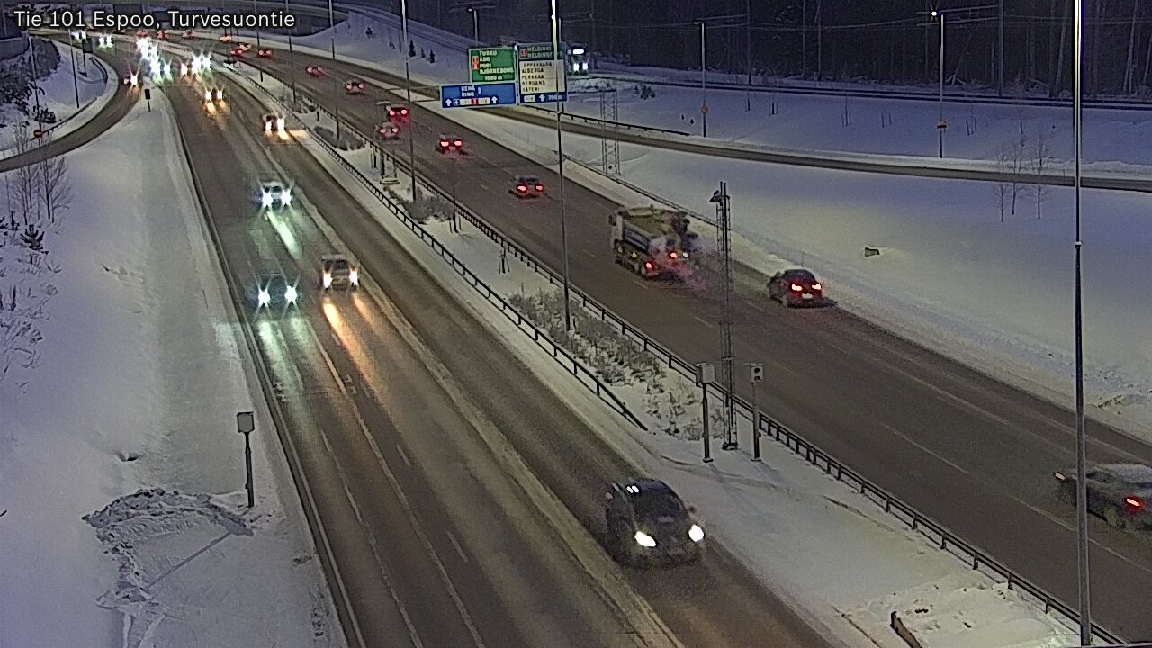 Kelikamerat Kuva Tie 101 Espoo Turvesuontie, Espoo, Uusimaa