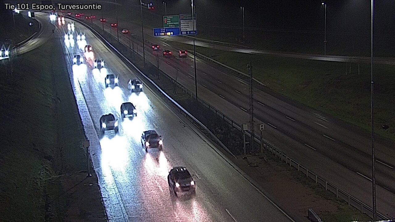 Kelikamerat Kuva Tie 101 Espoo Turvesuontie, Espoo, Uusimaa