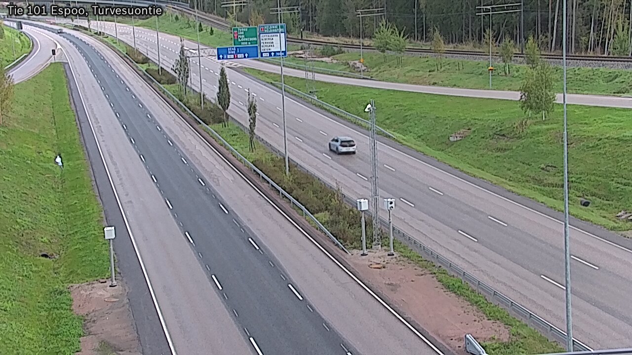 Weather Camera Image Road 101 Espoo Turvesuontie, Espoo, Uusimaa