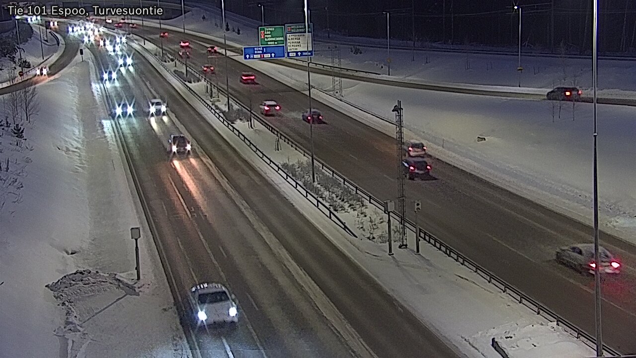 Kelikamerat Kuva Tie 101 Espoo Turvesuontie, Espoo, Uusimaa