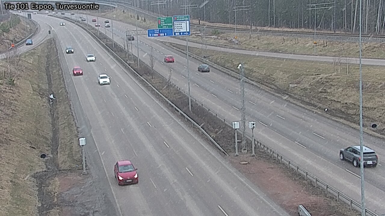 Kelikamerat Kuva Tie 101 Espoo Turvesuontie, Espoo, Uusimaa