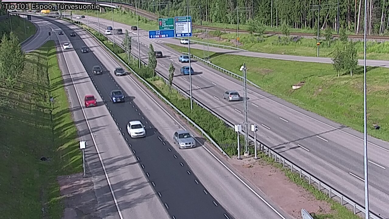 Kelikamerat Kuva Tie 101 Espoo Turvesuontie, Espoo, Uusimaa