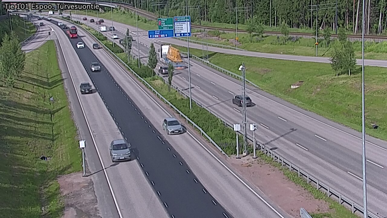 Kelikamerat Kuva Tie 101 Espoo Turvesuontie, Espoo, Uusimaa