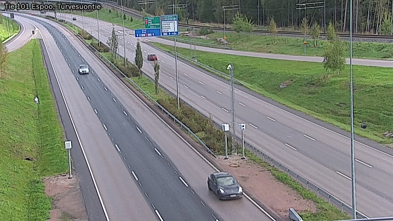 Weather Camera Image Road 101 Espoo Turvesuontie, Espoo, Uusimaa