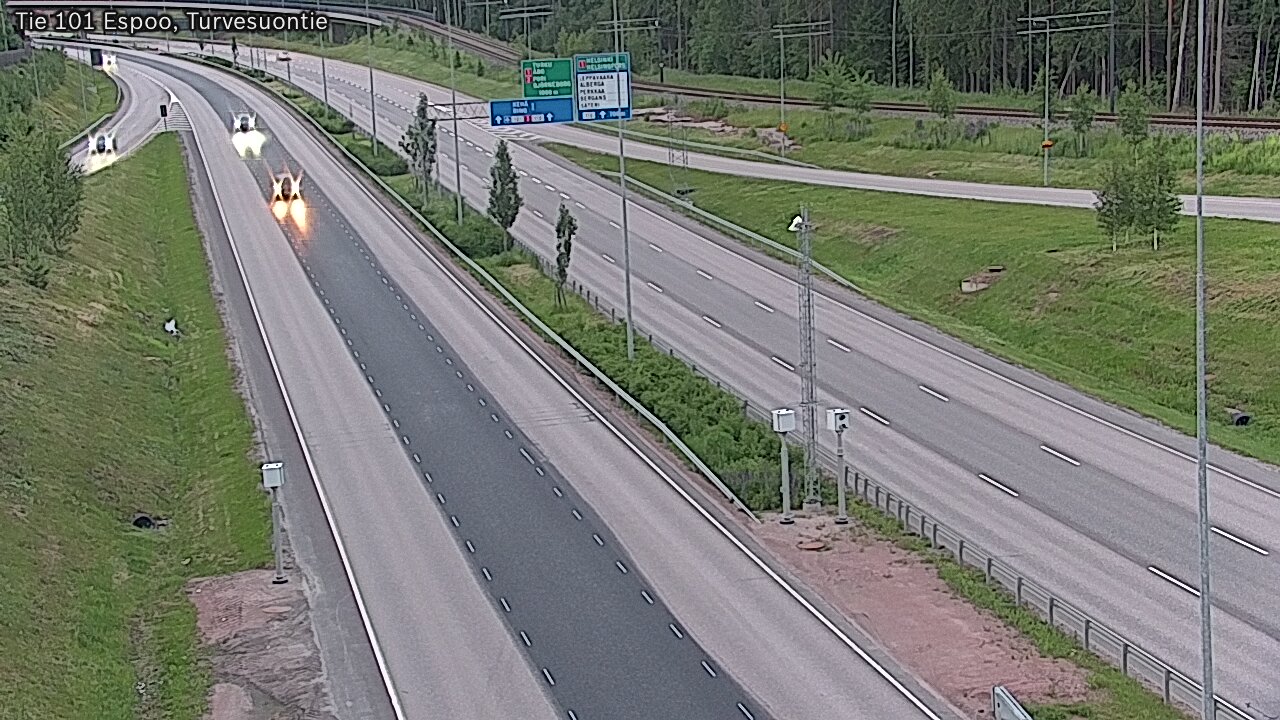 Kelikamerat Kuva Tie 101 Espoo Turvesuontie, Espoo, Uusimaa