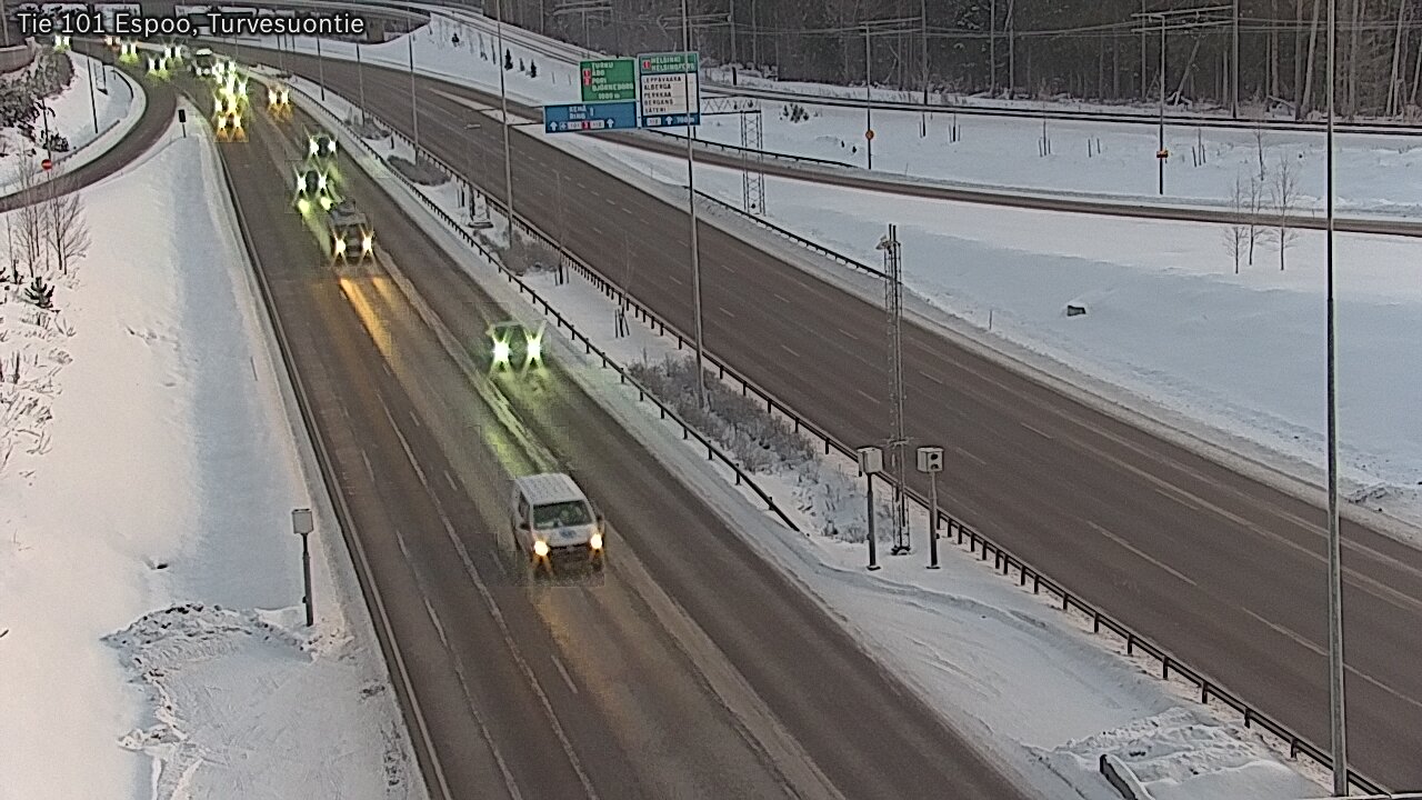 Kelikamerat Kuva Tie 101 Espoo Turvesuontie, Espoo, Uusimaa