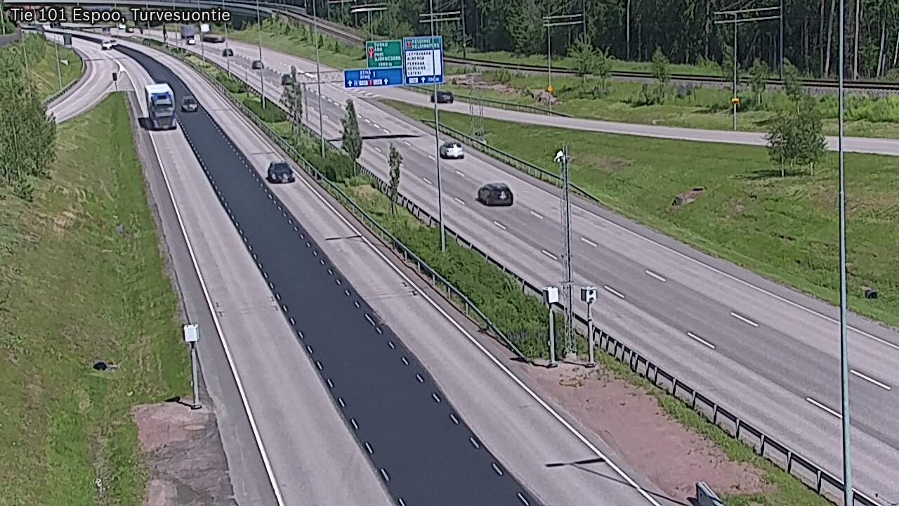 Kelikamerat Kuva Tie 101 Espoo Turvesuontie, Espoo, Uusimaa