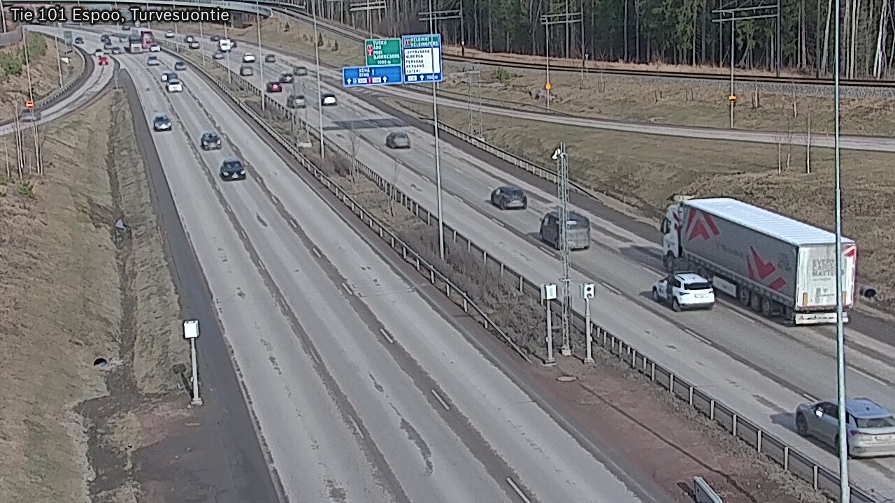 Kelikamerat Kuva Tie 101 Espoo Turvesuontie, Espoo, Uusimaa