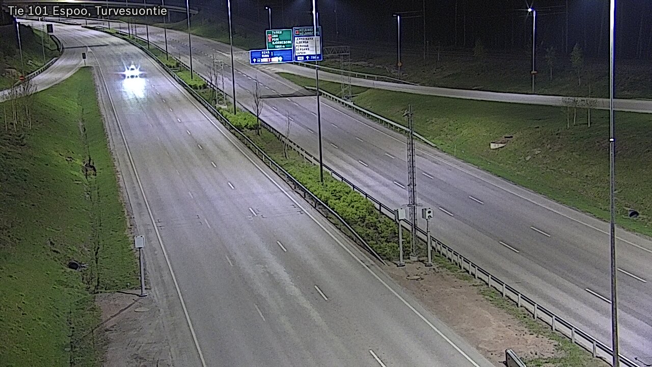 Weather Camera Image Road 101 Espoo Turvesuontie, Espoo, Uusimaa