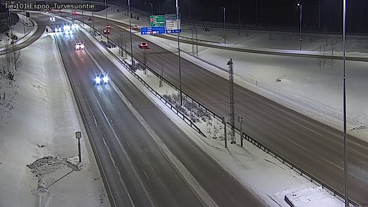 Kelikamerat Kuva Tie 101 Espoo Turvesuontie, Espoo, Uusimaa