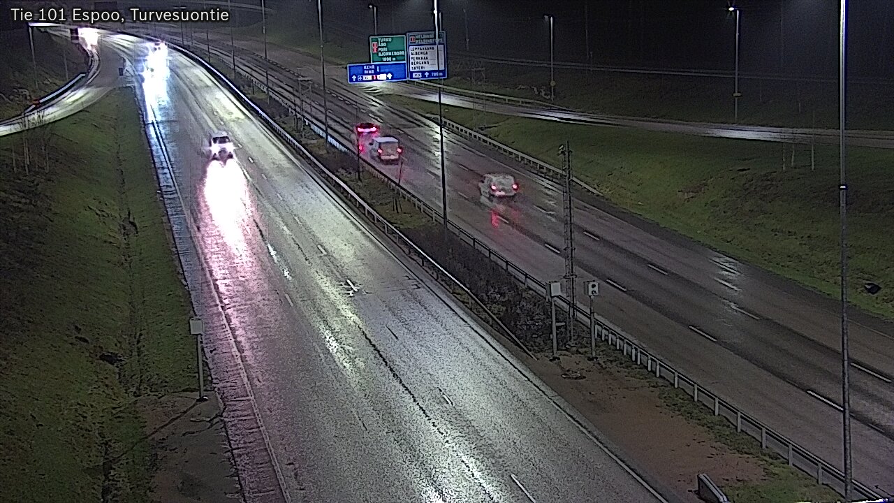Weather Camera Image Road 101 Espoo Turvesuontie, Espoo, Uusimaa
