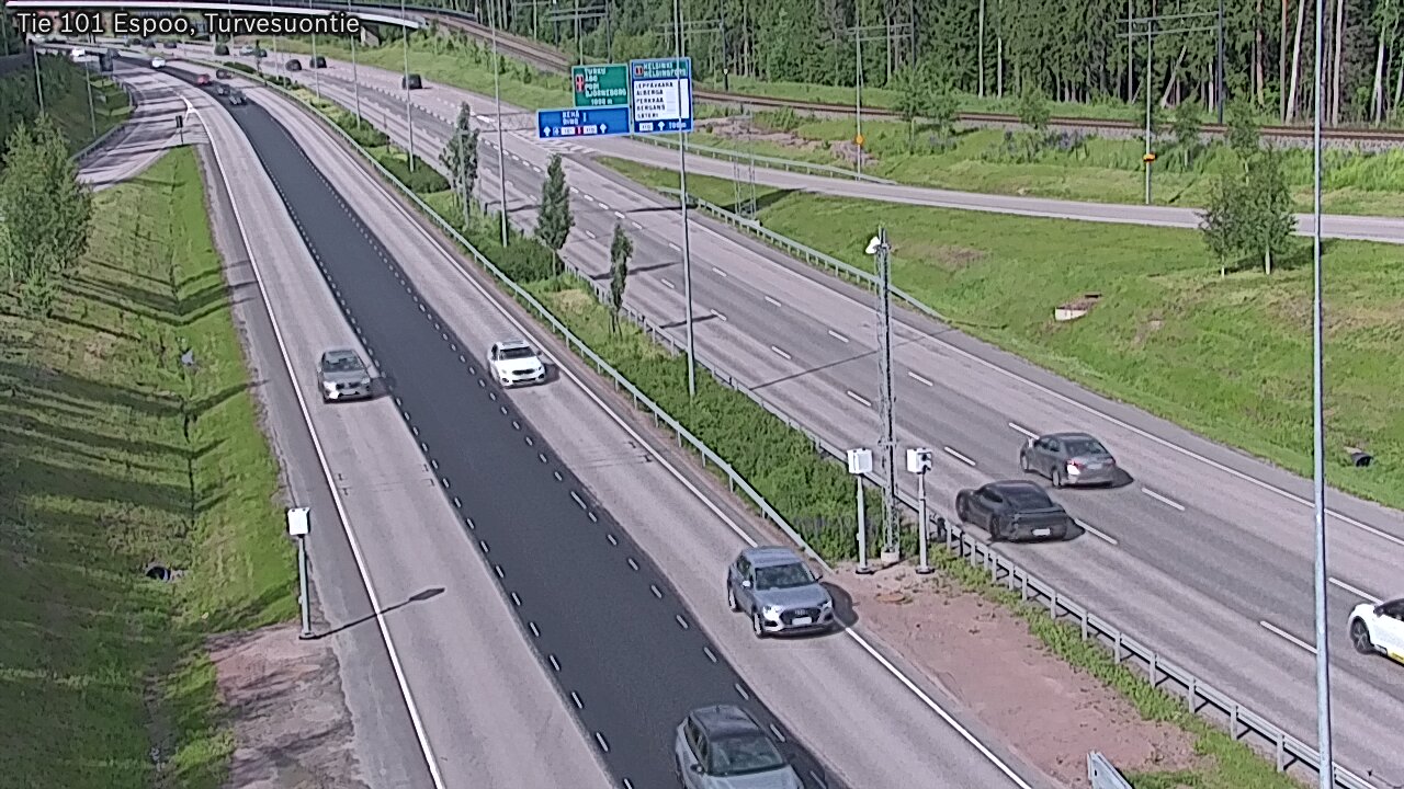Kelikamerat Kuva Tie 101 Espoo Turvesuontie, Espoo, Uusimaa