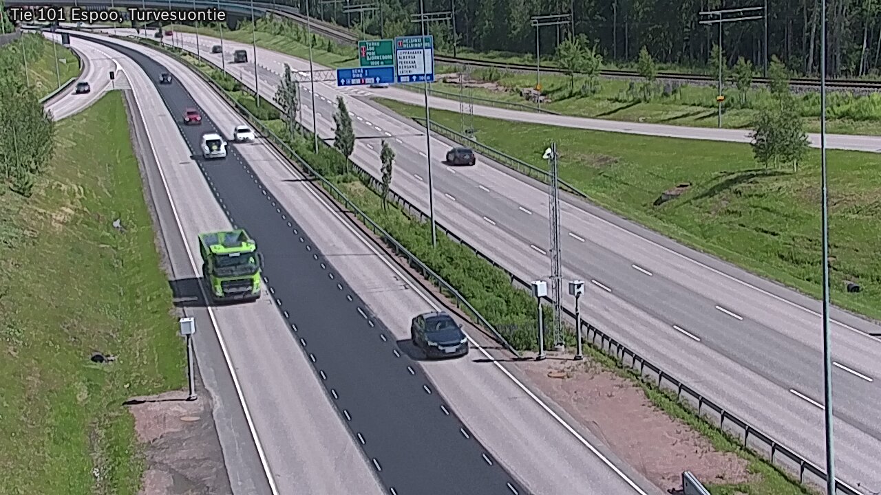 Kelikamerat Kuva Tie 101 Espoo Turvesuontie, Espoo, Uusimaa