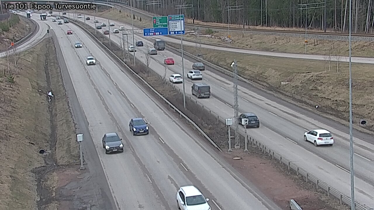 Kelikamerat Kuva Tie 101 Espoo Turvesuontie, Espoo, Uusimaa