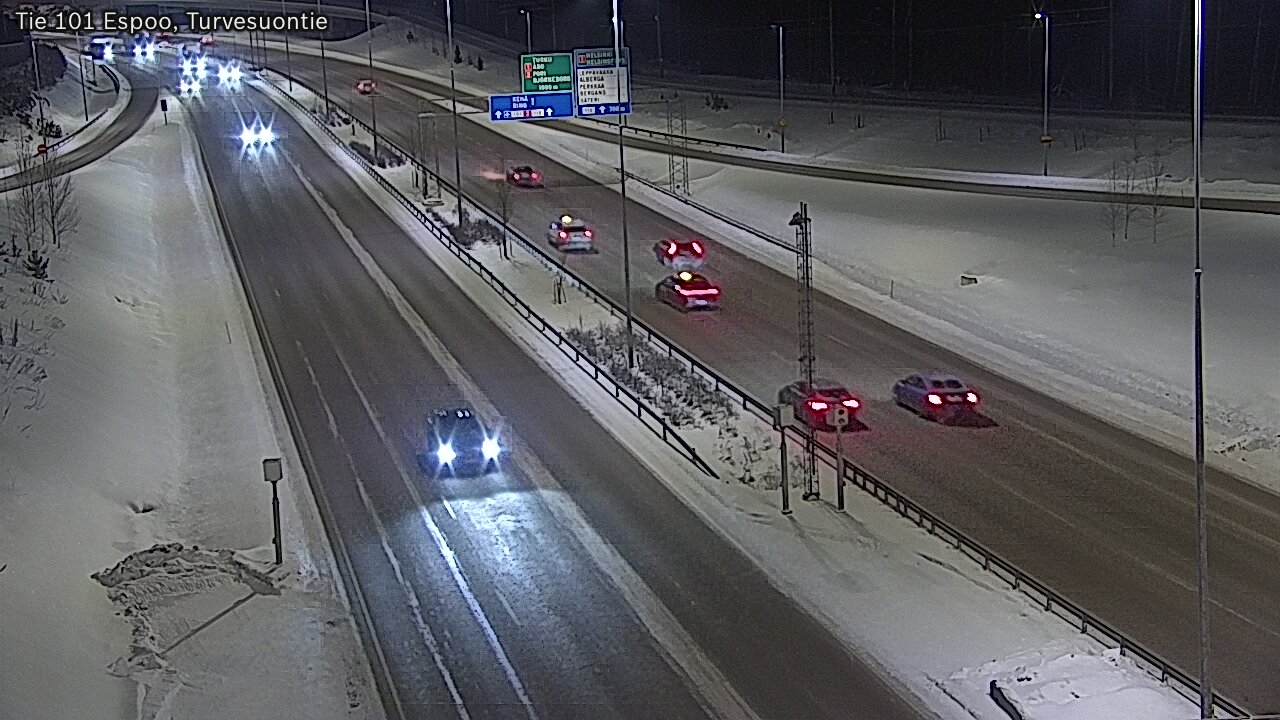 Kelikamerat Kuva Tie 101 Espoo Turvesuontie, Espoo, Uusimaa