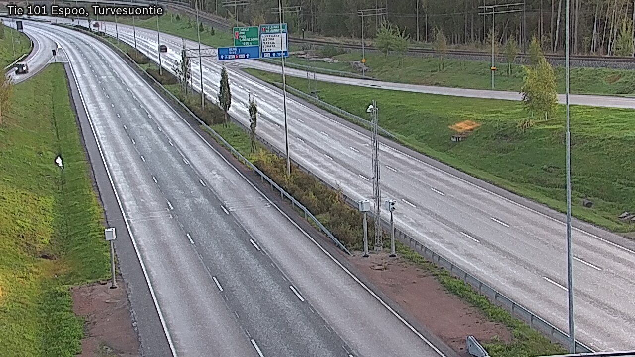 Weather Camera Image Road 101 Espoo Turvesuontie, Espoo, Uusimaa