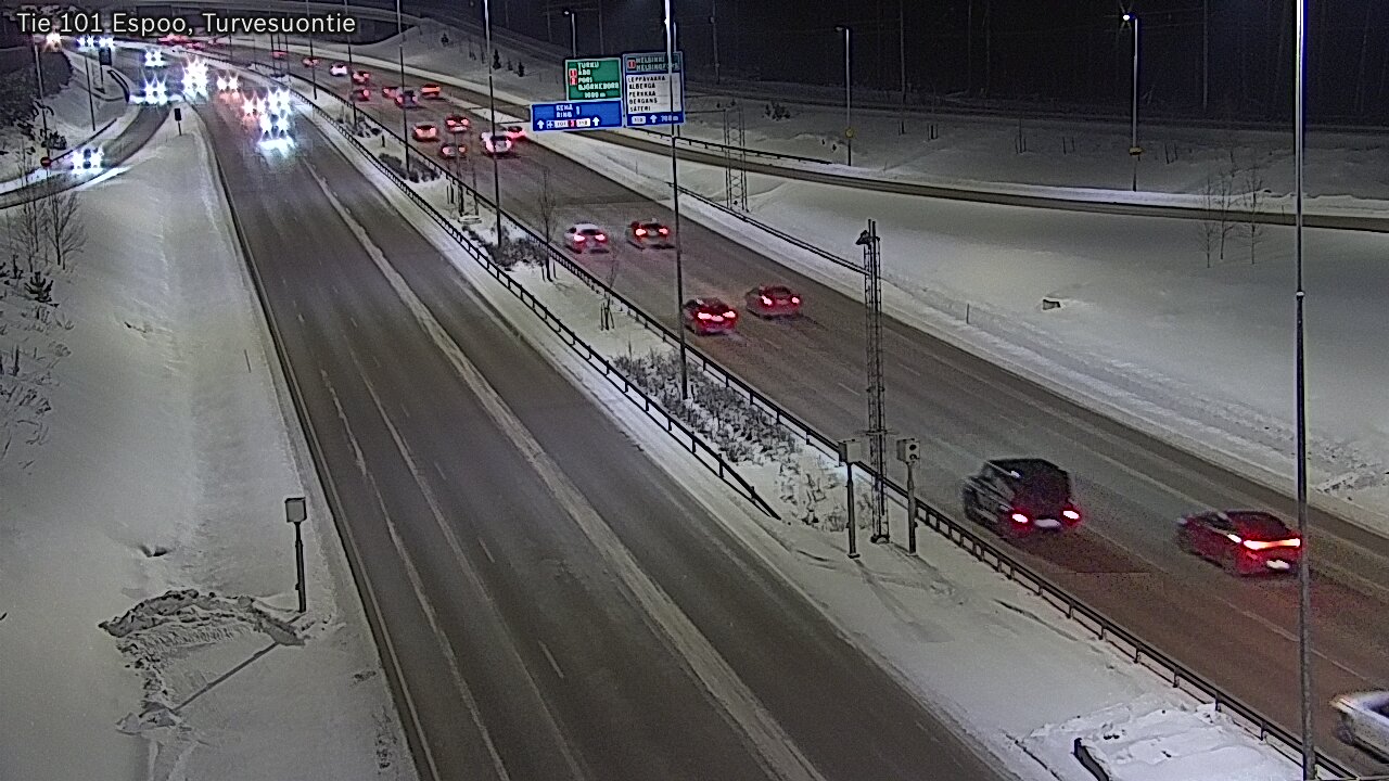 Kelikamerat Kuva Tie 101 Espoo Turvesuontie, Espoo, Uusimaa