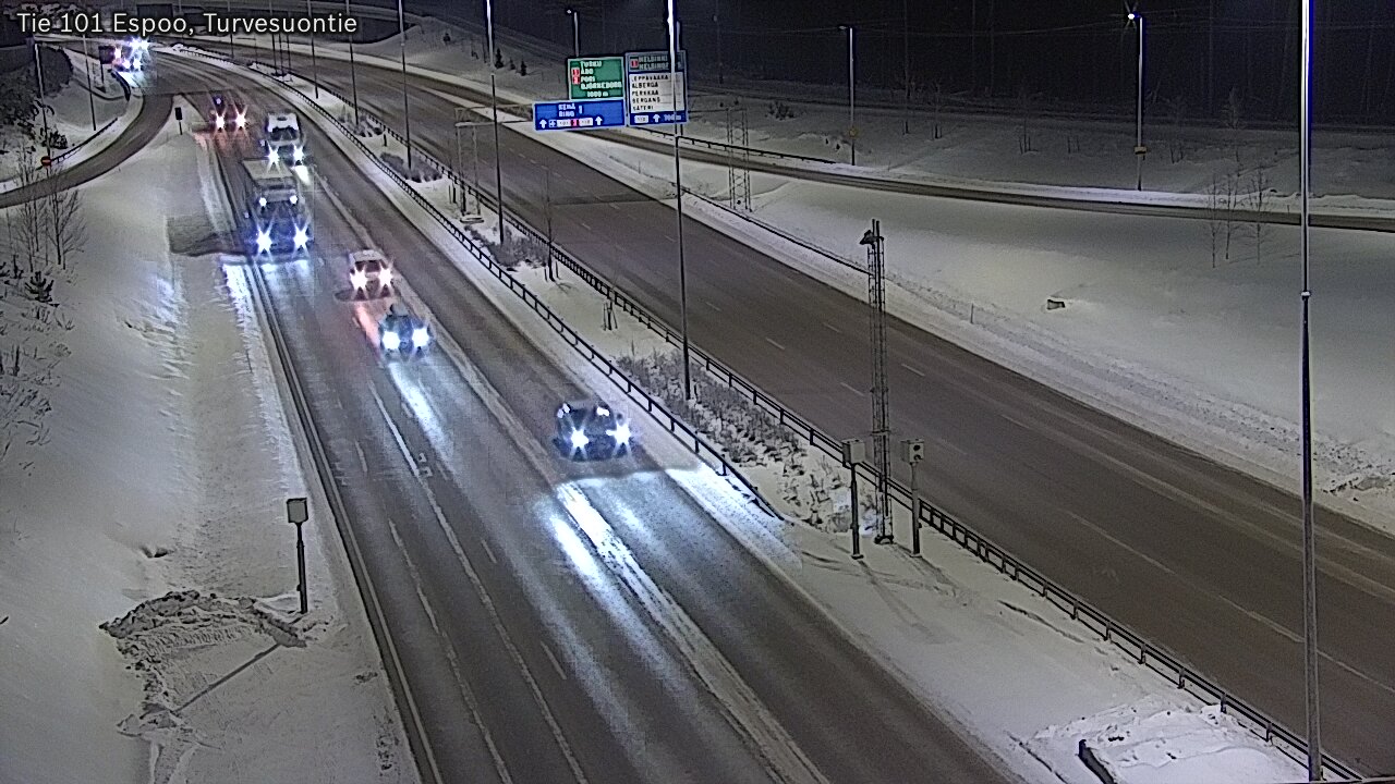 Kelikamerat Kuva Tie 101 Espoo Turvesuontie, Espoo, Uusimaa