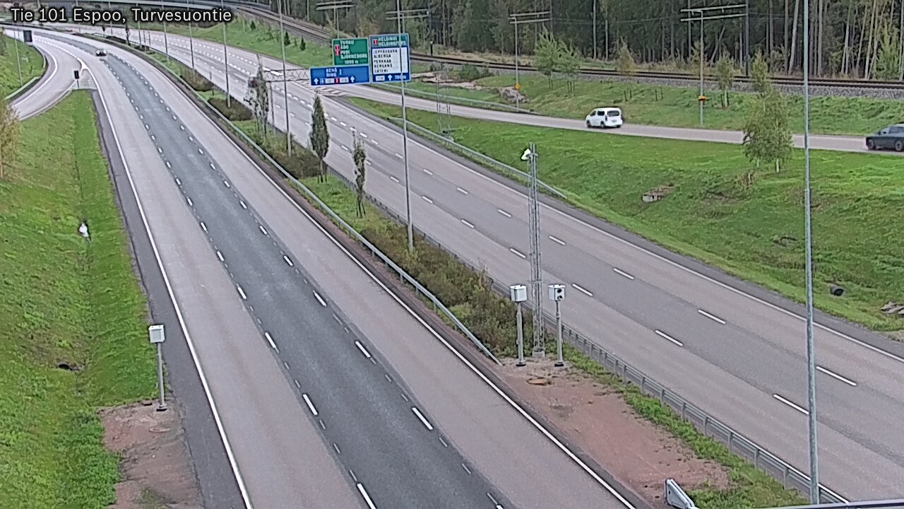 Weather Camera Image Road 101 Espoo Turvesuontie, Espoo, Uusimaa