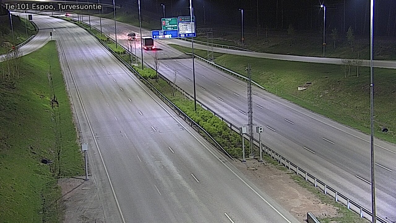 Weather Camera Image Road 101 Espoo Turvesuontie, Espoo, Uusimaa