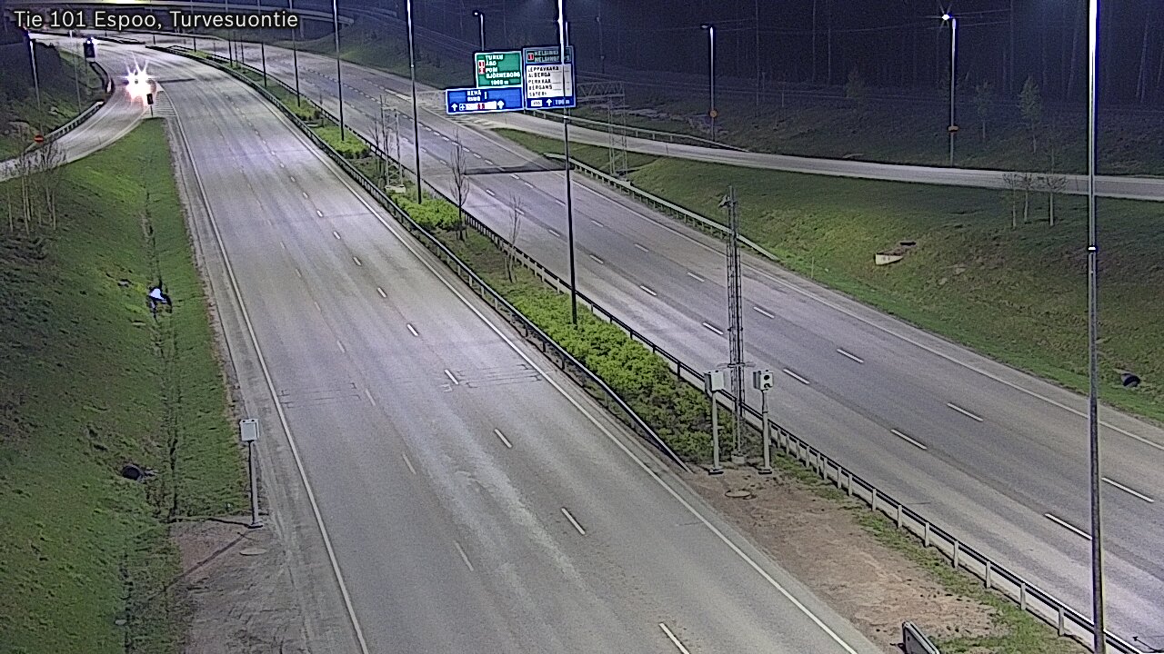 Weather Camera Image Väg 101 Esbo Torvmossvägen, Espoo, Uusimaa