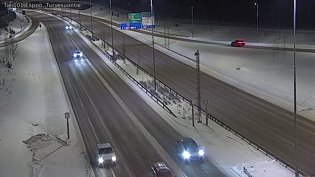 Kelikamerat Kuva Tie 101 Espoo Turvesuontie, Espoo, Uusimaa