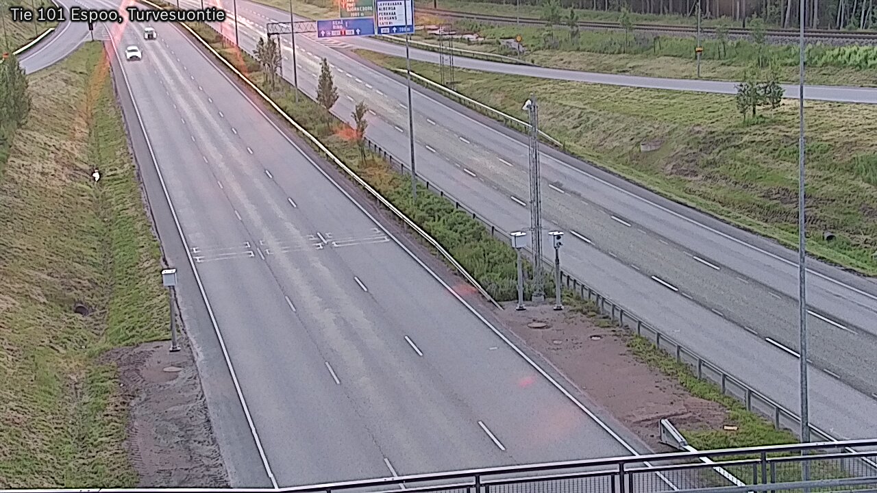 Weather Camera Image Väg 101 Esbo Torvmossvägen, Espoo, Uusimaa
