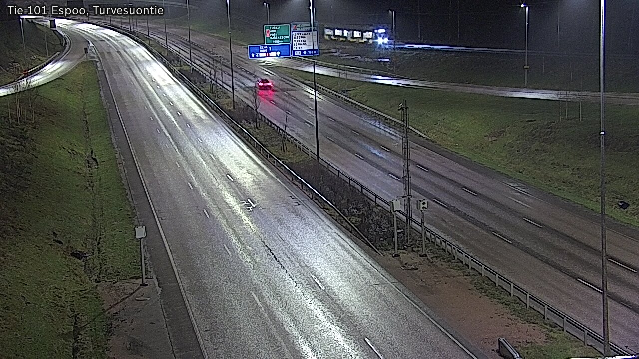 Weather Camera Image Road 101 Espoo Turvesuontie, Espoo, Uusimaa