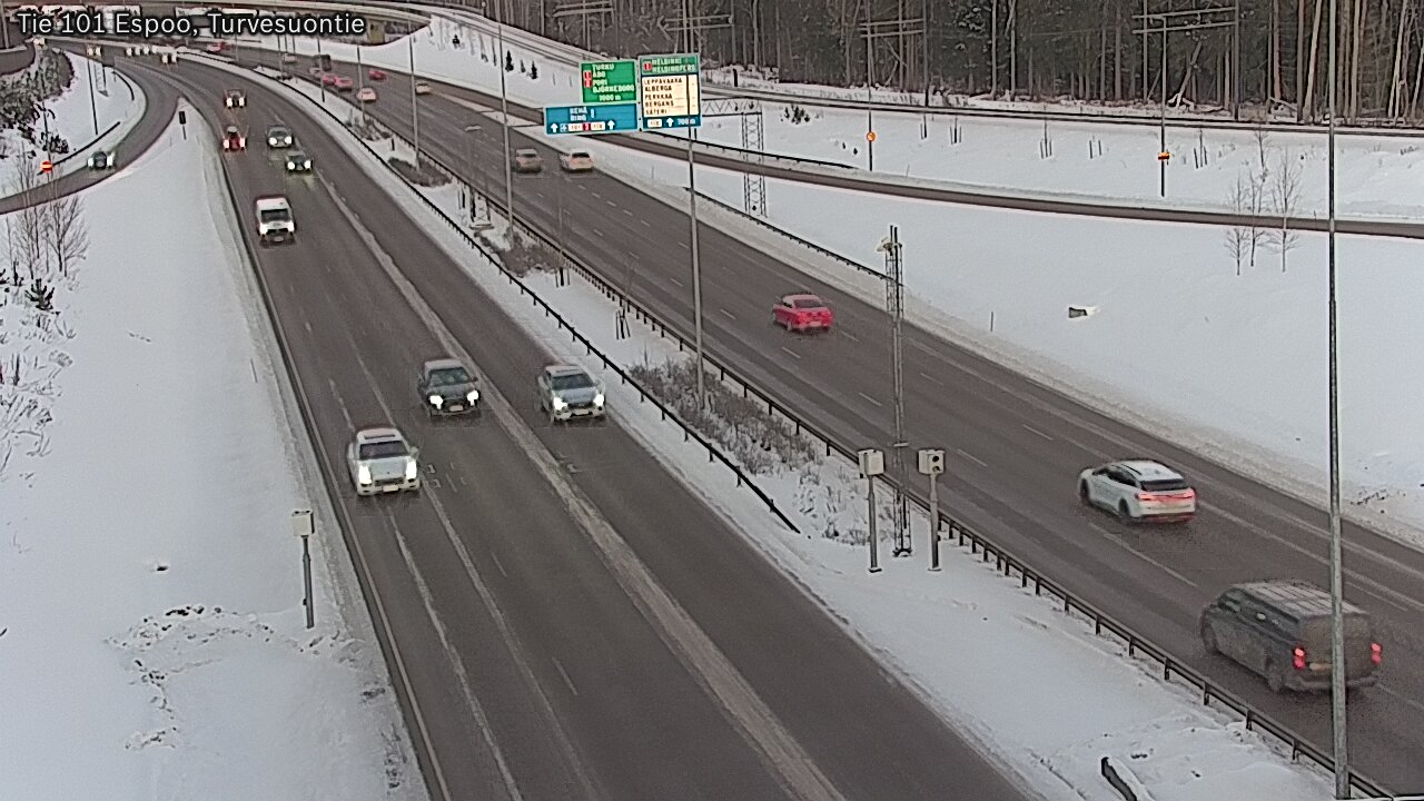 Kelikamerat Kuva Tie 101 Espoo Turvesuontie, Espoo, Uusimaa