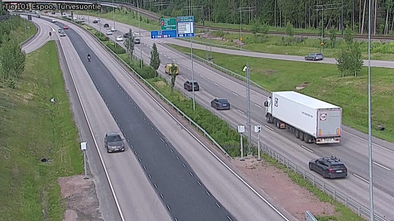 Kelikamerat Kuva Tie 101 Espoo Turvesuontie, Espoo, Uusimaa