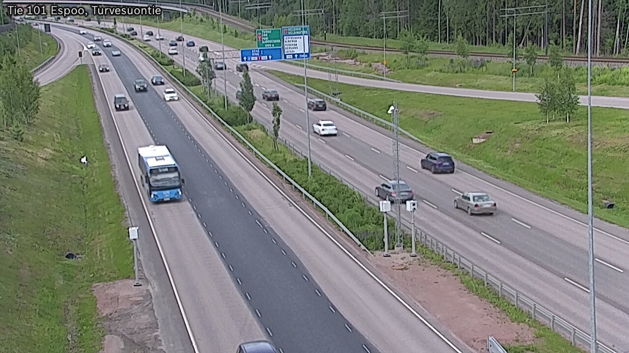 Kelikamerat Kuva Tie 101 Espoo Turvesuontie, Espoo, Uusimaa
