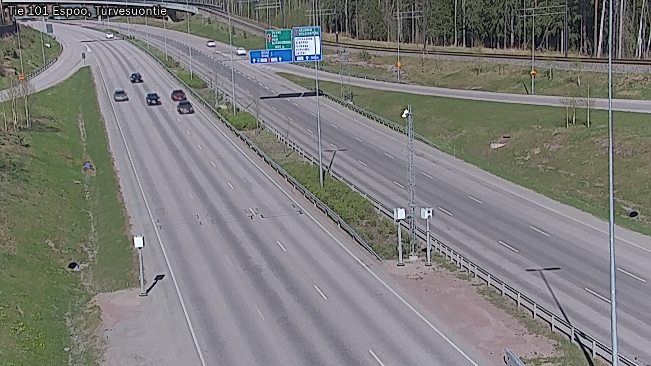 Kelikamerat Kuva Tie 101 Espoo Turvesuontie, Espoo, Uusimaa