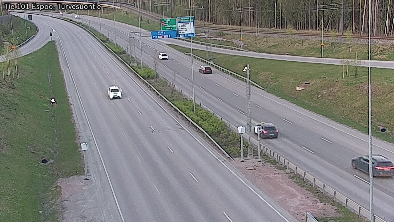 Kelikamerat Kuva Tie 101 Espoo Turvesuontie, Espoo, Uusimaa
