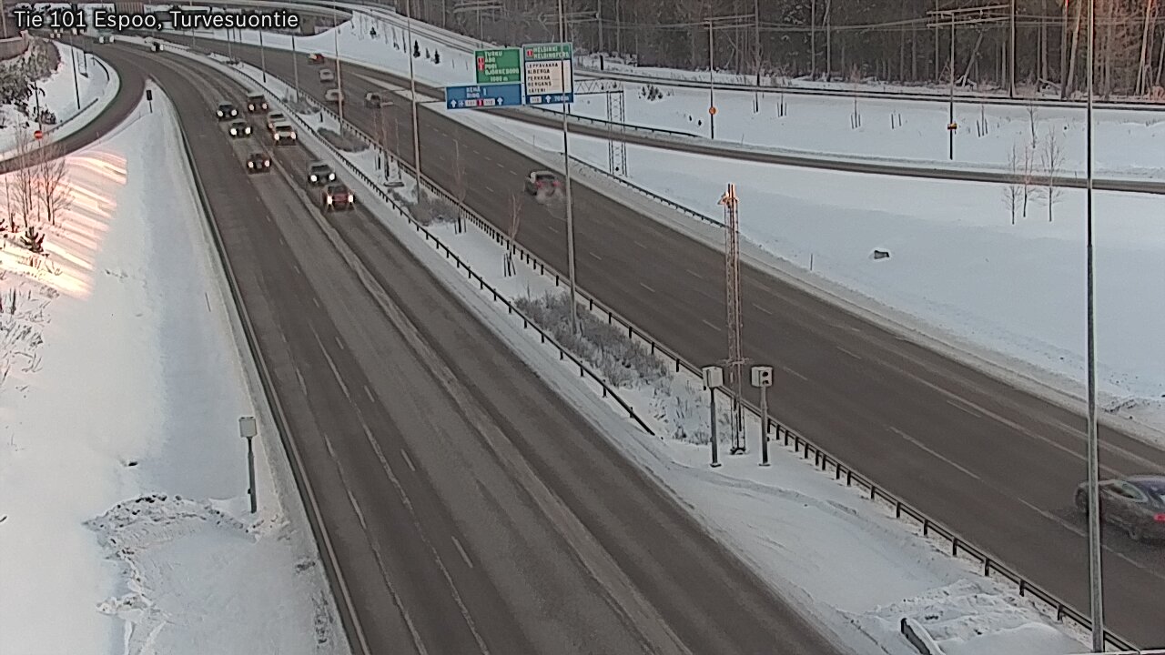 Kelikamerat Kuva Tie 101 Espoo Turvesuontie, Espoo, Uusimaa